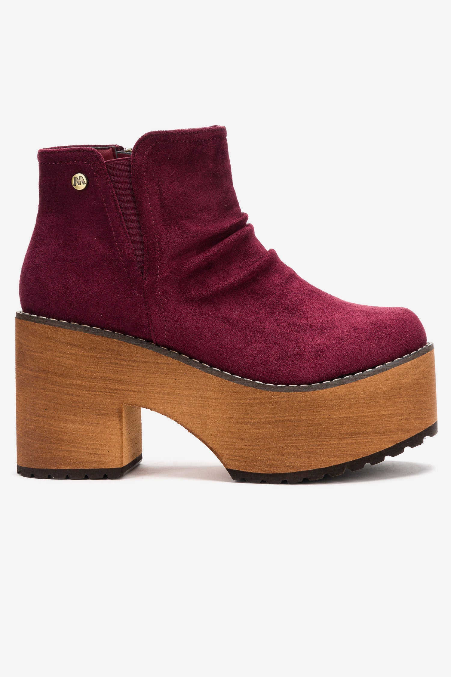 Botín Casual Mujer Burdeo Zahara Chinitown Chinitown
